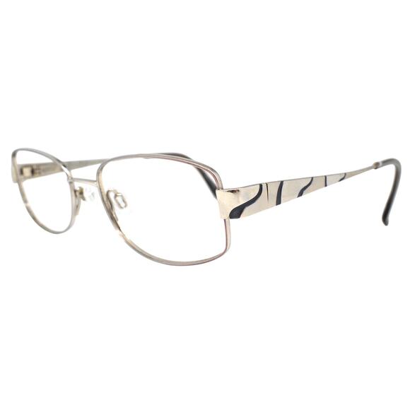 Charmant CH10856 GR Pure Titanium 51-17-135mm Eyeglasses FRAMES ONLY - GOOD - Picture 1 of 12
